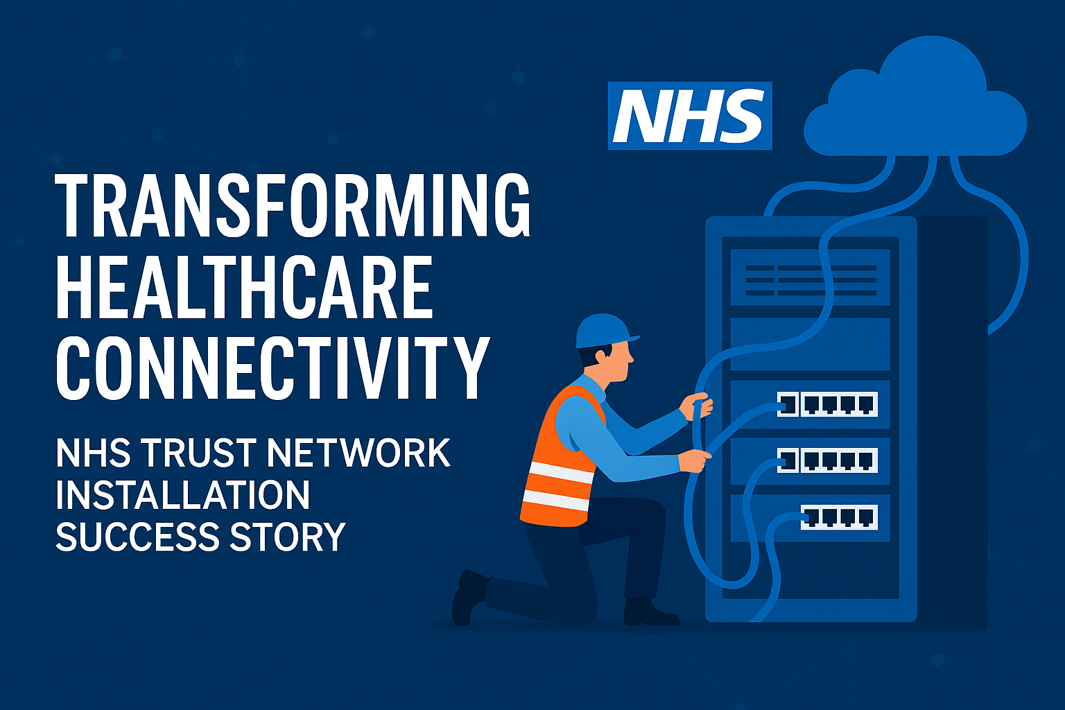 Transforming Healthcare Connectivity: NHS Trust Network Installation Success Story